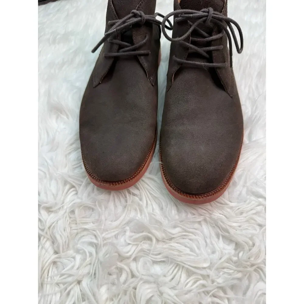 Polo Ralph Lauren Torrington Chukka Boots Brown Suede Size 13D Leather